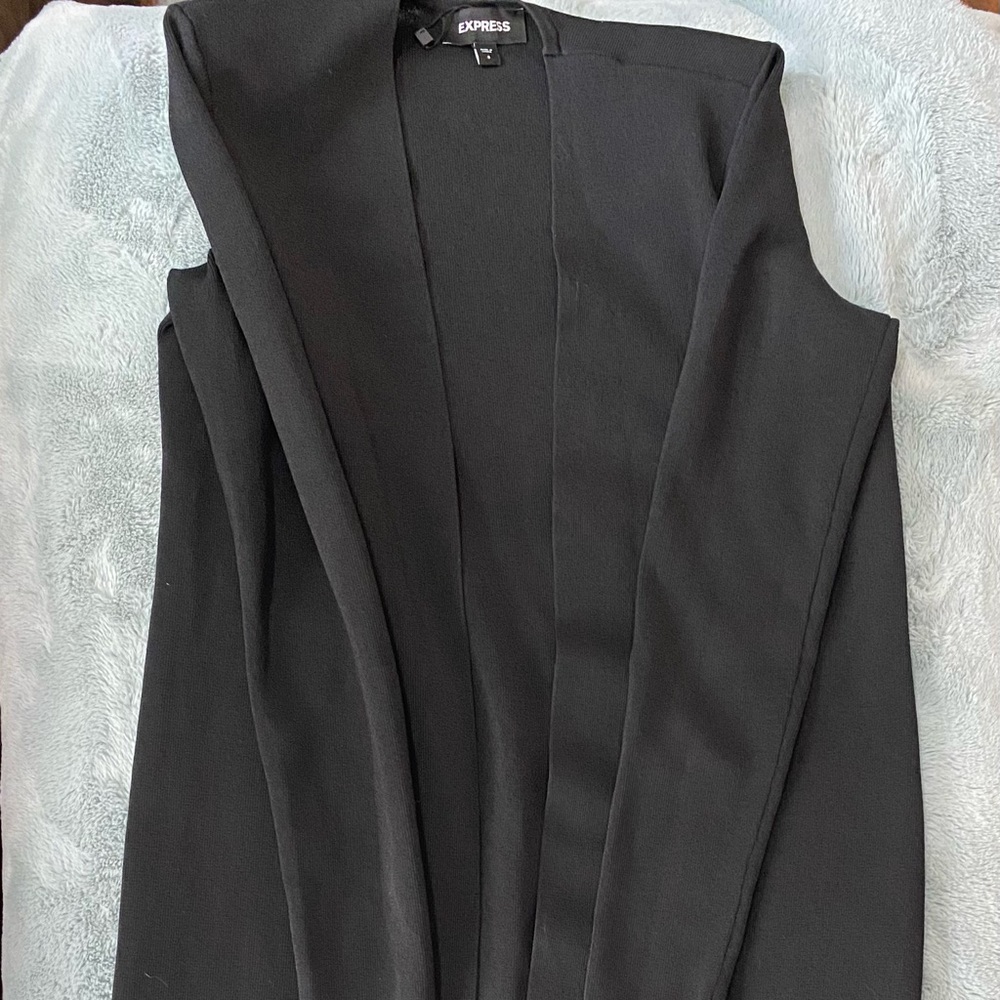 EXPRESS Long Black Sweater Like New